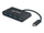 USB Hub Manhattan 162746, 4 porta, USB 3.2 Gen1, me USB‑C, i zi