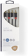 Kabllo audio Nedis Stereo, 2x RCA mashkull në 2x RCA mashkull, 5m, antracit