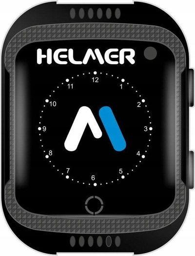 Orë e zgjuar Helmer LK 707 për kalamajt, 1.44", GPS, e zezë