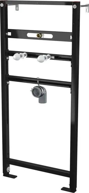 Kornizë montimi për pisoar ALCADRAIN, metalike, mban deri 150 kg, blu