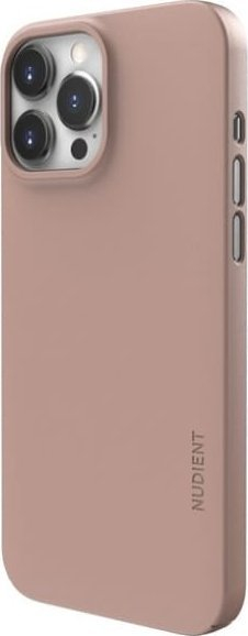 Kapak telefoni Nudient Thin Case V3 MagSafe për iPhone 13 Pro Max, 1mm, polikarbonat, rozë Dusty Pink