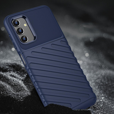 Kapak Hurtel Thunder Case për Samsung Galaxy A13 5G, TPU i butë, mbron mirë, blu