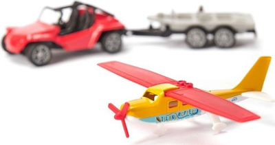 Set lodrash SIKU 1696 Buggy me aeroplan sportiv, metal, multingjyrësh