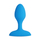 Lodër anale plusOne Vibrating Plug, 10 modalitete vibrimi, silikon, blu