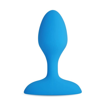 Lodër anale plusOne Vibrating Plug, 10 modalitete vibrimi, silikon, blu