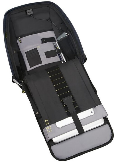 Çantë shpine Samsonite SECURIPAK për laptop 15.6", e kaltër