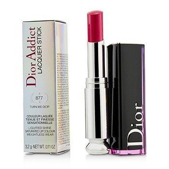 Buzëkuq Dior Addict Lacquer Stick 877 Turn Me Dior, 3.2 g