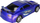Makine lodër garash Mega Creative 523012, mekanizem pull back, plastike, blu
