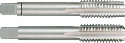 Set serumash tubash Ruko G 1/8, HSS, 2 copë, ngjyrë argjendi