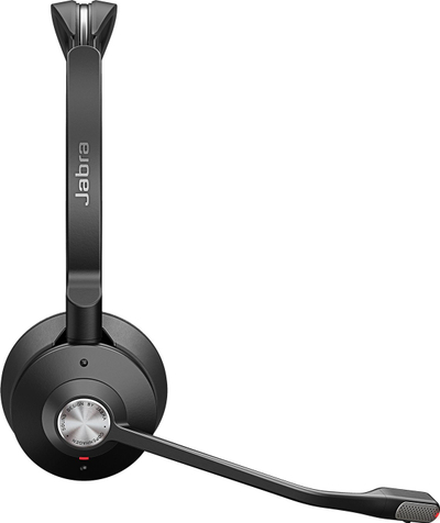 Kufje pa tela Jabra Engage 75 SE Stereo, për zyrë, me mikrofon që heq zhurmat, e zezë