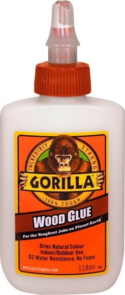 Ngjitës druri Gorilla Glue Wood Glue, 118 ml, i fortë dhe i qëndrueshëm
