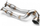 Downpipe RM Motors për Audi RSQ3 2.5 TFSI 2014+, çelik inoks, diametër 63.5mm