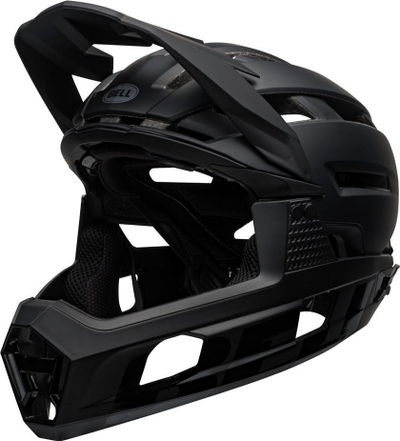 Helmetë çiklizmi Bell Super Air R Spherical, 62 cm, me Mips, e zezë