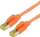 Kabllo rrjeti Draka Comteq Cat6a, 1m, S FTP, portokalli