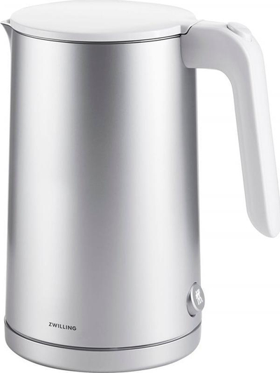 Vlores elektrik Zwilling Enfinigy Kettle, çelik inoks, 1850 W, ngjyrë argjendi