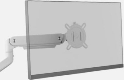 Krah monitori One For All DM4120, universal, për një monitor, i zi