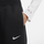 Pantallona Nike Mini Swoosh High Rise Joggers, këmbë t’gjera, të zeza dhe Sail
