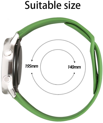 Rrip ore 4wrist për Samsung Galaxy, i kuq