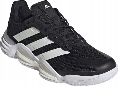 Këpucë hendbolli adidas Stabil 16 M IH5556, për meshkuj, të zeza