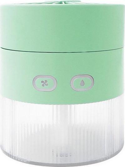 Lagështues ajri me ventilator Media Tech Breeze Fan MT6515, 350ml, portativ, i bardhë