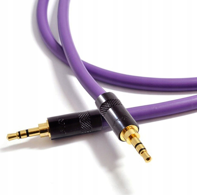 Kabllo audio Melodika MDMJ, Jack 3.5mm në Jack 3.5mm, 12m, e zezë