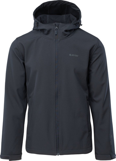 Jakne softshell për meshkuj Hi-Tec Naren, madhësia XL, e zezë
