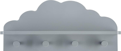Varëse muri Atmosphera Cloud, MDF, me raft, gri e hapur
