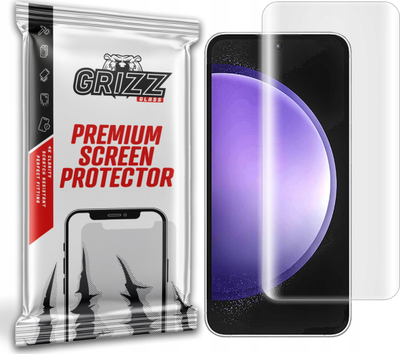 Folie mbrojtëse Hydrogel GrizzProtector për Samsung Galaxy S23 FE, 1 copë, transparente