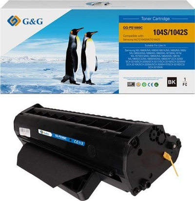 Toneri G&amp;G MLT-D1042S NT-PS1660C, në vend të Samsung, i zi