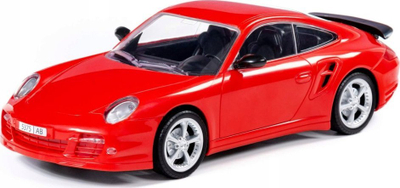 Makina lodër Polesie Legenda V6, me inerc, për pasagjerë, e kuqe