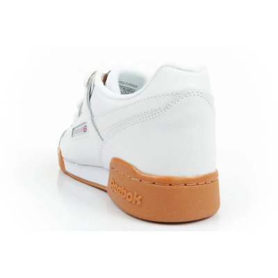 Патики Reebok Workout Plus, кожа, бели