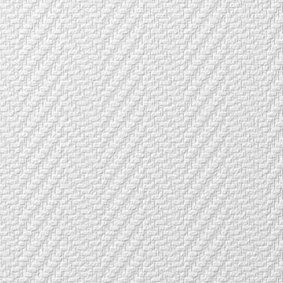 Veshje muri me fije qelqi Chevron, 195g/m2, 1m x 50m, e bardhë