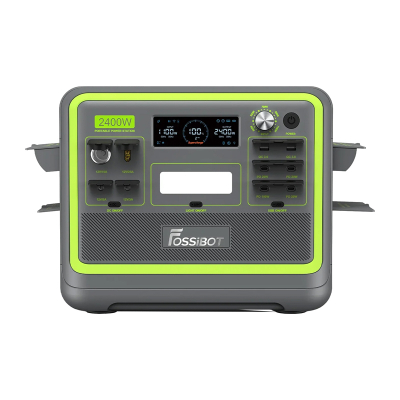 FOSSIBOT F2400 2400W Stacion Karikimi (I gjelbër)