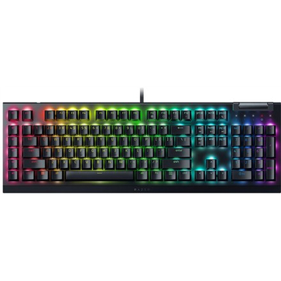 Тастатура Razer BlackWidow V4 X Green, механичка, RGB, црна