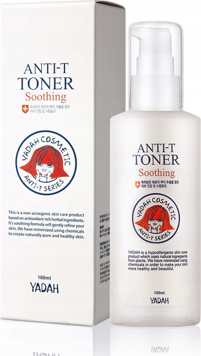 Toner fytyre Yadah Anti-T Soothing, 100ml, për lëkurë të ndjeshme
