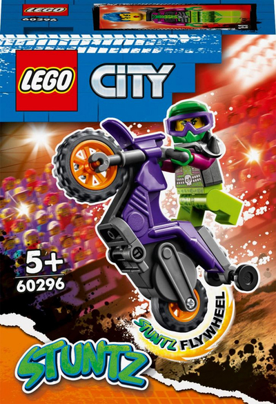 Set LEGO City Wheelie me motor stunt (60296)