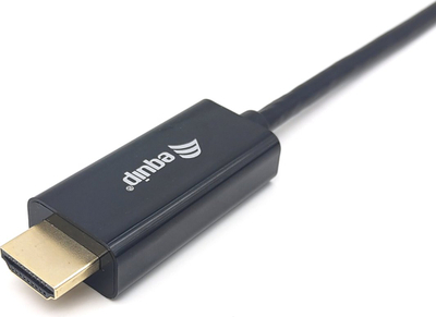 Кабел USB-C во HDMI Equip 133412, 2m, 4K 30Hz, црн