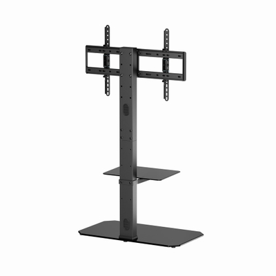 Stendë dyshemeje për TV Gembird, 43" 86", 60kg, e zezë