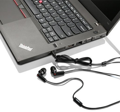 Kufje Lenovo In-Ear, 3.5mm, të zeza