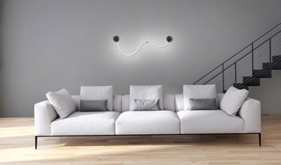 Llambë murale LED Activejet AJE-CAMELIA WW, dritë e ngrohtë, e bardhë