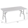 Tavolinë palosëse catering HomeMarkt, plastike, 152x76x74cm, e bardhë