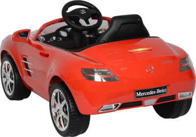 Makina elektrike për kalamoj Buddy Toys Mercedes SLS, 25 kg, me pult, e kuqe