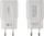 Karikues muri Remax RP-U16, 1xUSB, Quick Charge 3.0 3A, i bardhë