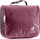 Çantë tualeti Deuter Wash Center Lite I, 1.5L, me varëse, ngjyrë kafe aubergine