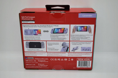 Kontroller Nintendo Split Pro Attach Set, me kabllo, vjollcë