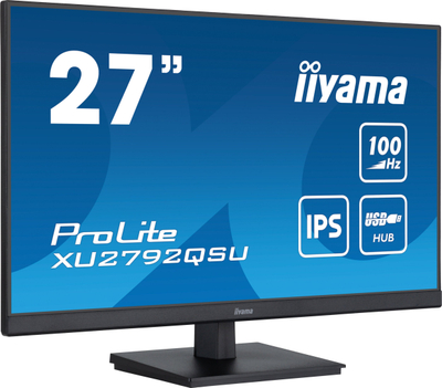 Monitor iiyama ProLite XU2792QSU B6, 27", QHD, i zi