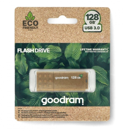 USB GoodRam UME3 Eco Friendly, 128GB, USB 3.0, shumëngjyrëshe