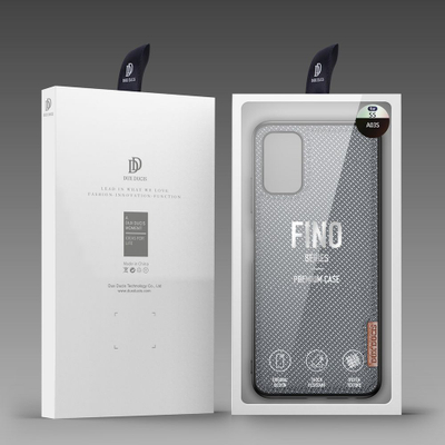 Këllëf telefoni Dux Ducis Fino për Samsung Galaxy A03s, najlon, gri