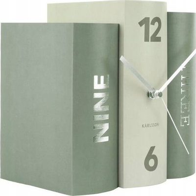 Orë tavoline Karlsson Book, dizajn për zbukurim, shumëngjyrëshe