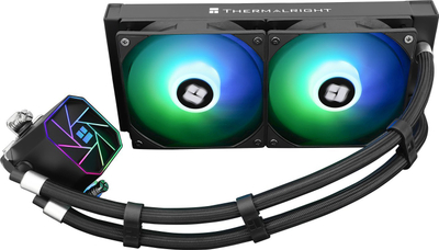 Ладилник за процесор Thermalright Aqua Elite 240 ARGB V3, радијатор 240 mm, All in One, црн